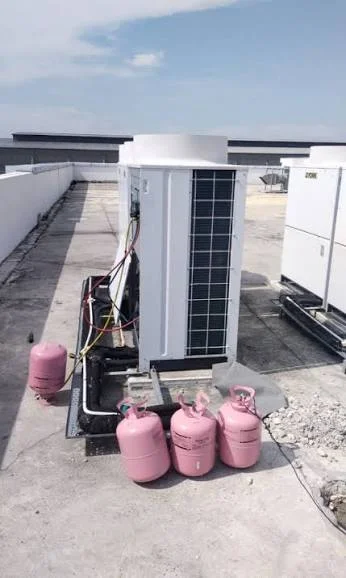 تصویر مرتبط با نصب سیستم VRF و شارژ گاز VRF